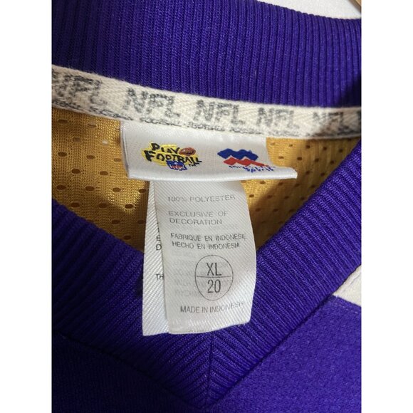 Minnesota Vikings NFL Pullover Jersey Sweatshirt XL By Mighty Mac Sports - Picture 3 of 16